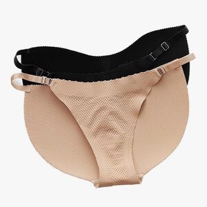 Seamless Black and Tan Women's Intimates